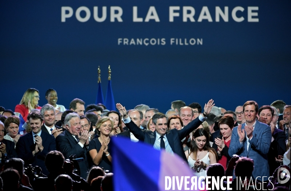 Meeting de François Fillon porte de versailles