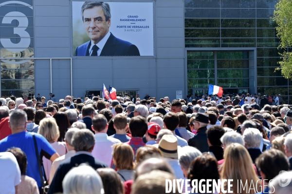 Meeting de François Fillon porte de versailles