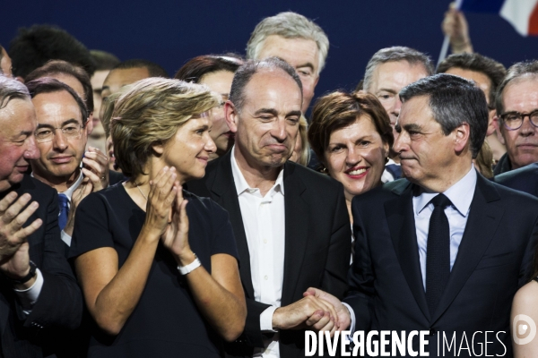 Meeting du Candidat de la droite et du centre François FILLON à la Porte de Versailles à Paris