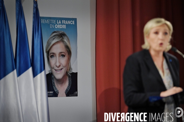 Meeting de Marine Le Pen à Arcis sur Aube