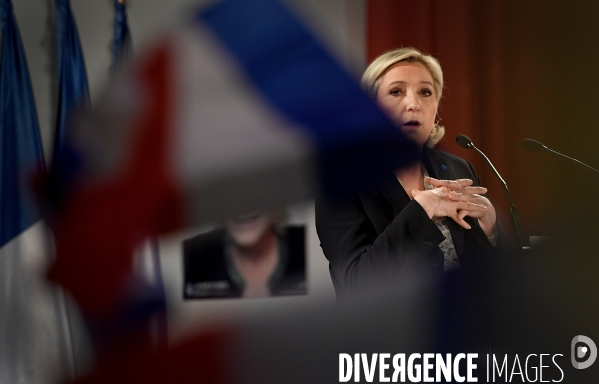 Meeting de Marine Le Pen à Arcis sur Aube