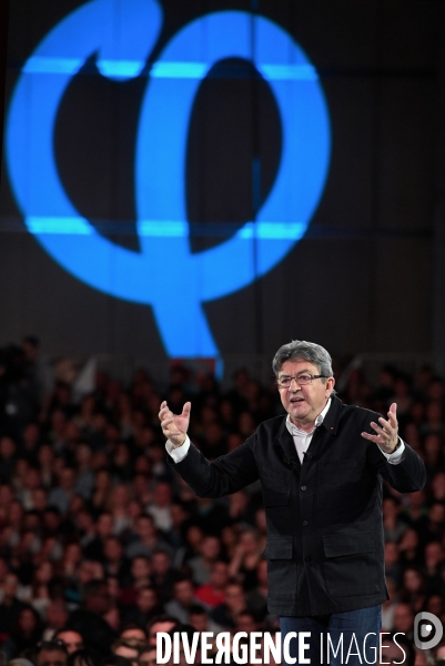 Meeting de Jean Luc Melenchon à Lille