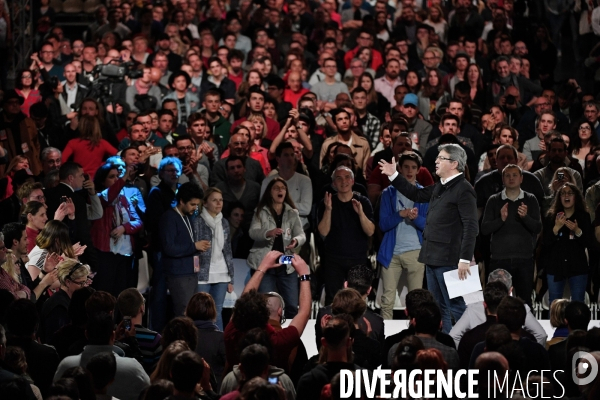 Meeting de Jean Luc Melenchon à Lille