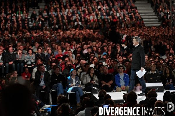 Meeting de Jean Luc Melenchon à Lille