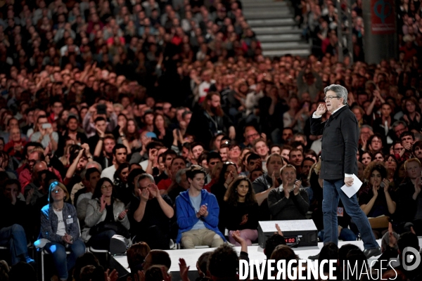 Meeting de Jean Luc Melenchon à Lille