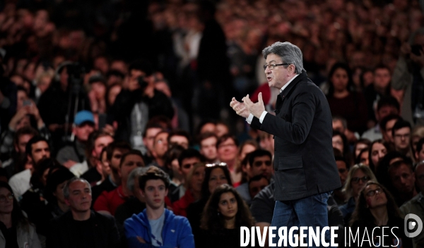 Meeting de Jean Luc Melenchon à Lille