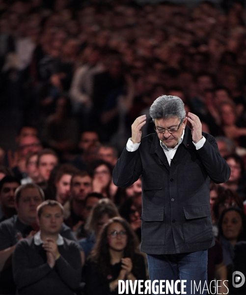 Meeting de Jean Luc Melenchon à Lille