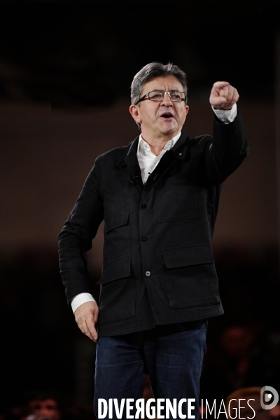Meeting de Jean Luc Melenchon à Lille