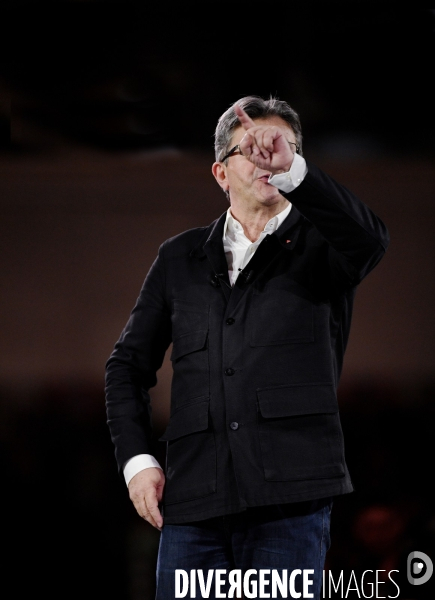 Meeting de Jean Luc Melenchon à Lille