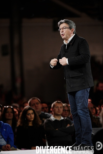 Meeting de Jean Luc Melenchon à Lille