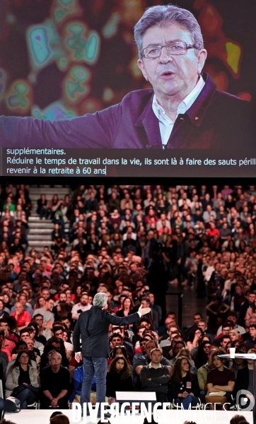 Meeting de Jean Luc Melenchon à Lille