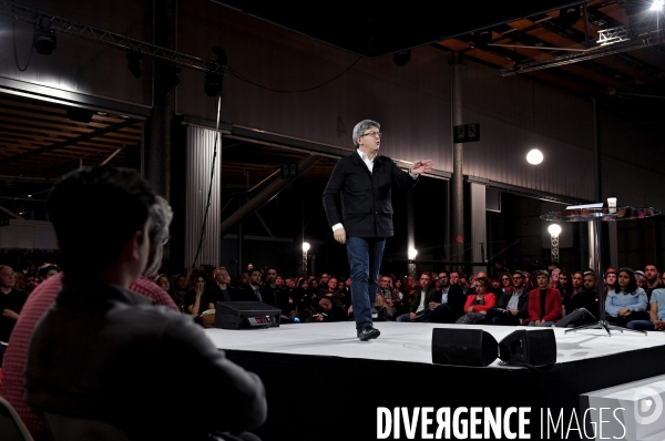 Meeting de Jean Luc Melenchon à Lille