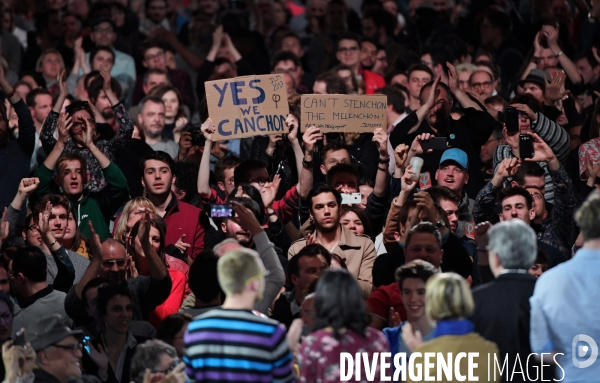 Meeting de Jean Luc Melenchon à Lille