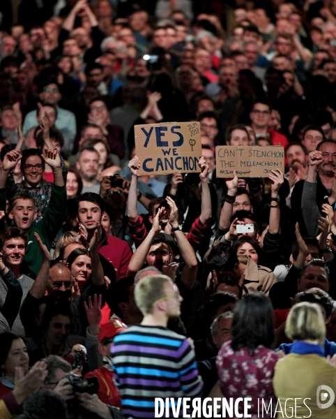 Meeting de Jean Luc Melenchon à Lille