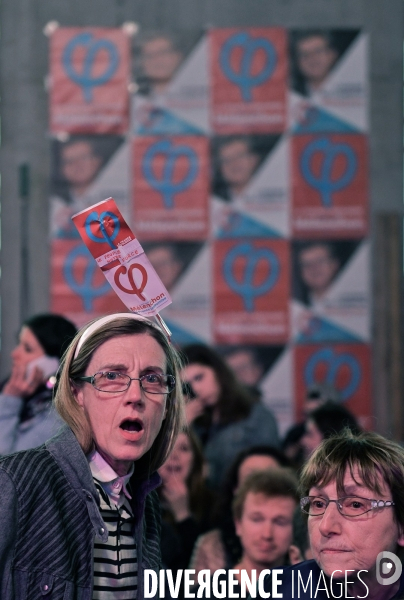 Meeting de Jean Luc Melenchon à Lille