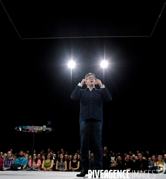 Meeting de Jean Luc Melenchon à Châteauroux