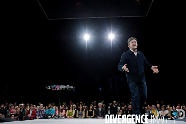 Meeting de Jean Luc Melenchon à Châteauroux