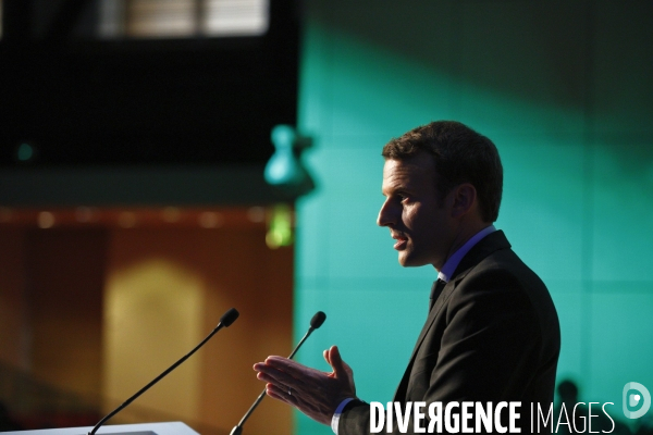 Emmanuel Macron au Sommet des start up