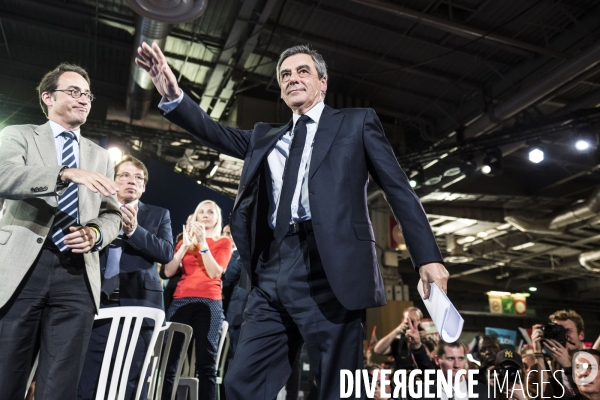 CP2017 : Meeting de François Fillon à Paris