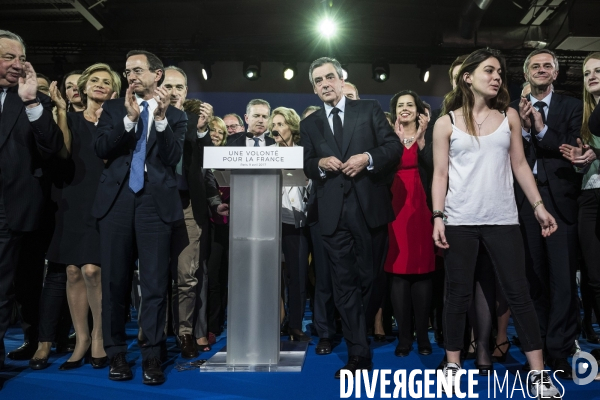 CP2017 : Meeting de François Fillon à Paris