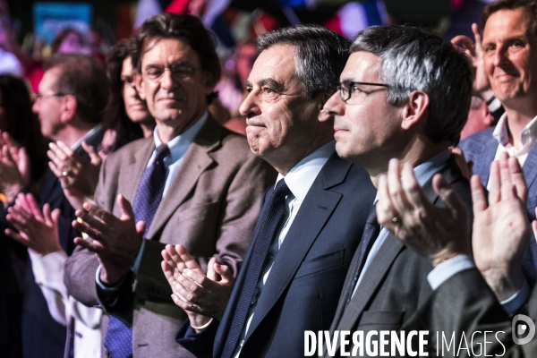 CP2017 : Meeting de François Fillon à Paris