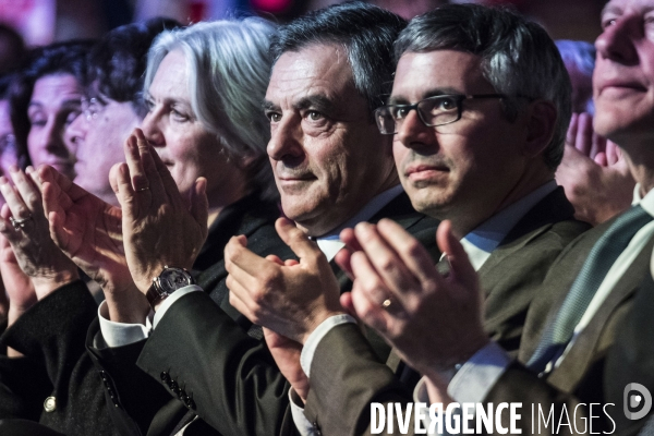 CP2017 : Meeting de François Fillon à Paris