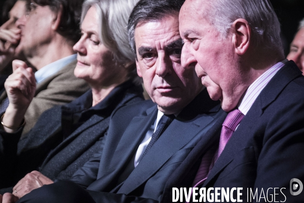 CP2017 : Meeting de François Fillon à Paris