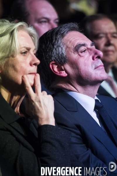 CP2017 : Meeting de François Fillon à Paris