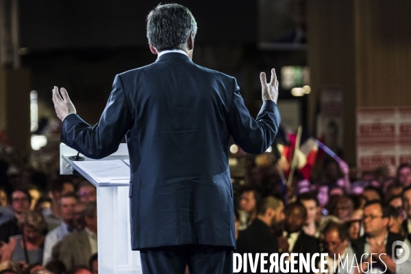 CP2017 : Meeting de François Fillon à Paris