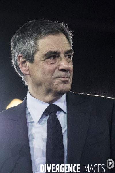 CP2017 : Meeting de François Fillon à Paris