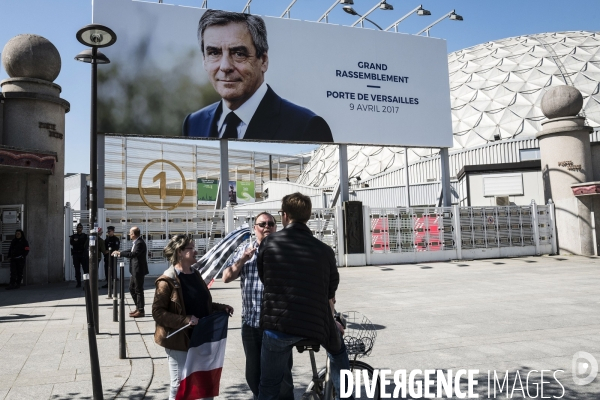 CP2017 : Meeting de François Fillon à Paris