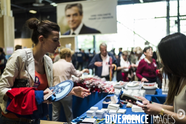 CP2017 : Meeting de François Fillon à Paris