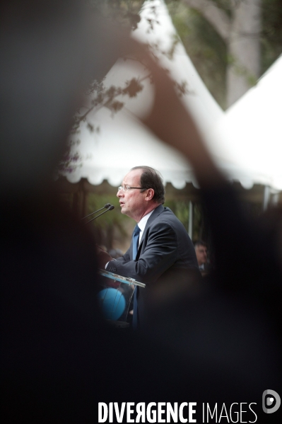 François Hollande en campagne