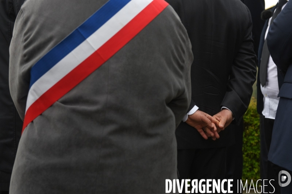 François Hollande au Chemin des Dames