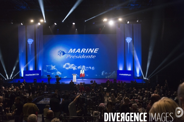 Meeting Marine Le Pen à Marseille