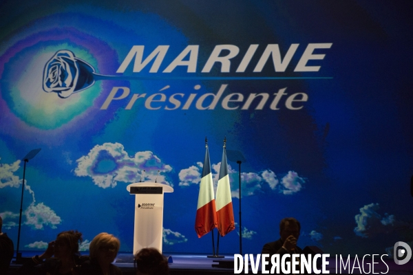 Meeting Marine Le Pen à Marseille