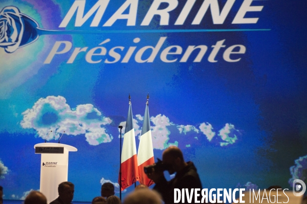 Meeting Marine Le Pen à Marseille