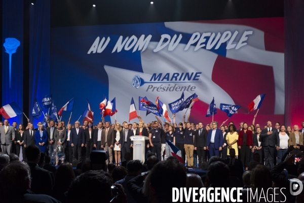 Meeting Marine Le Pen à Marseille