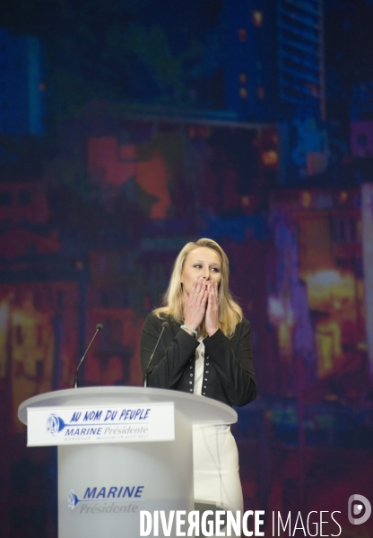 Meeting Marine Le Pen à Marseille