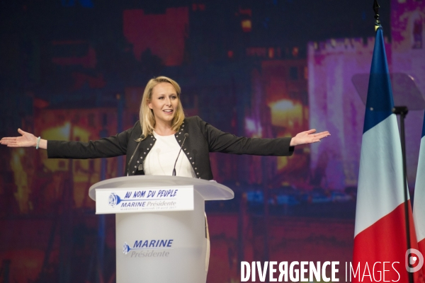 Meeting Marine Le Pen à Marseille