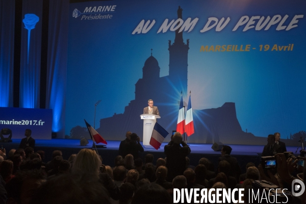 Meeting Marine Le Pen à Marseille