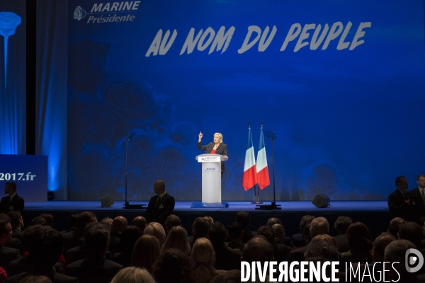 Meeting Marine Le Pen à Marseille