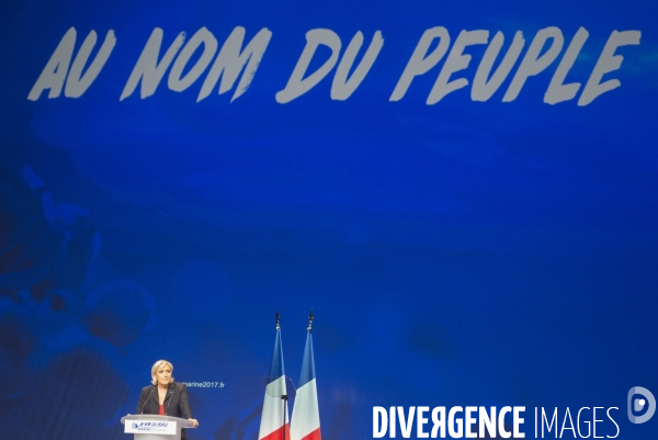 Meeting Marine Le Pen à Marseille