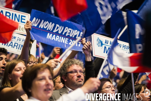Meeting Marine Le Pen à Marseille