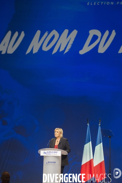 Meeting Marine Le Pen à Marseille