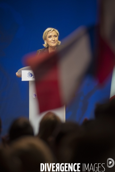 Meeting Marine Le Pen à Marseille