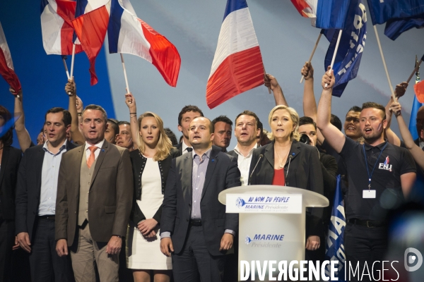 Meeting Marine Le Pen à Marseille