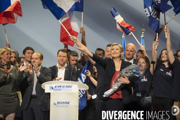 Meeting Marine Le Pen à Marseille