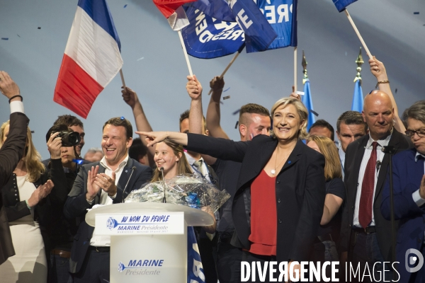 Meeting Marine Le Pen à Marseille