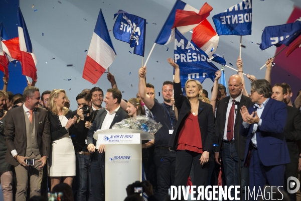 Meeting Marine Le Pen à Marseille